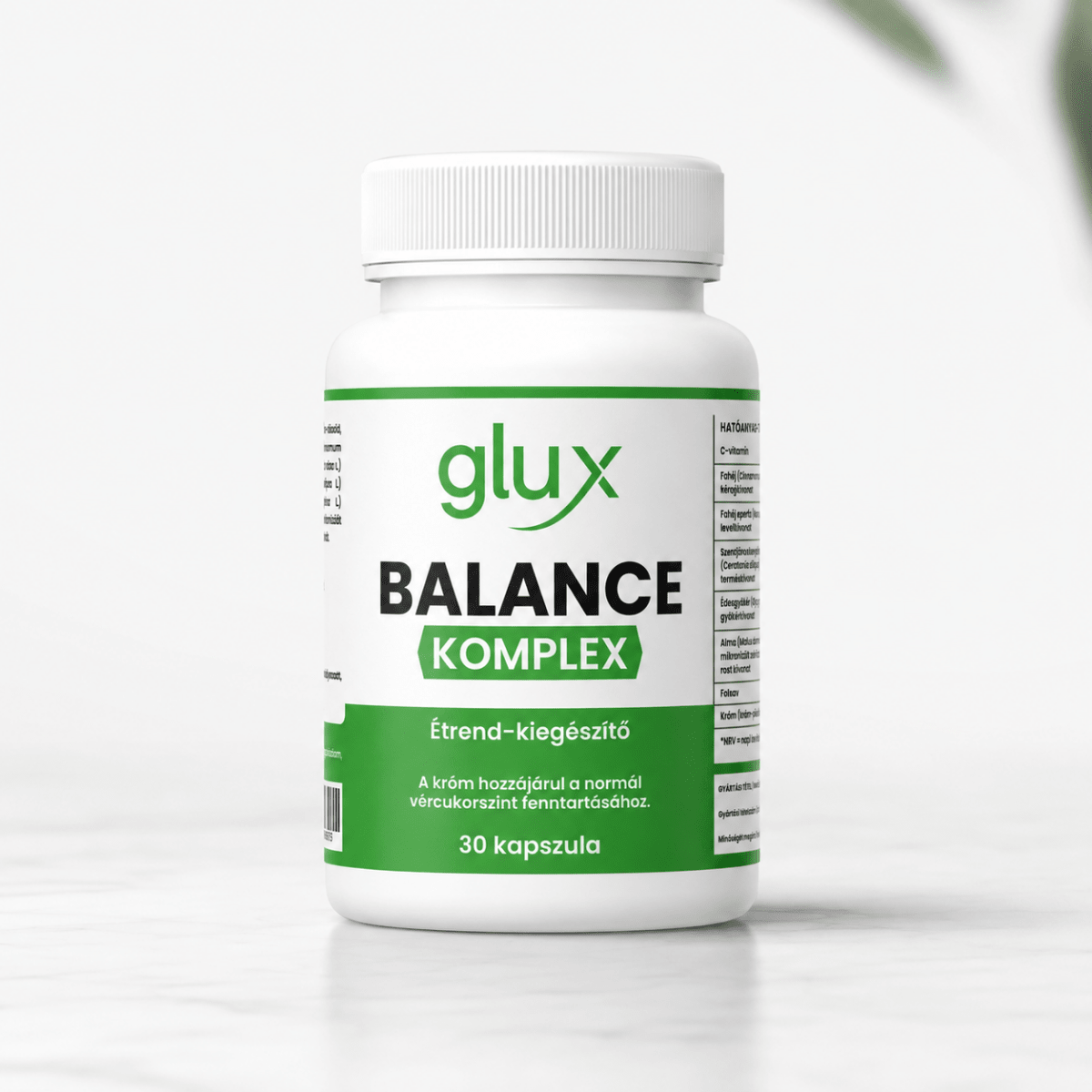 GluX Balance Komplex – výživový doplnok v kapsulách - GluX