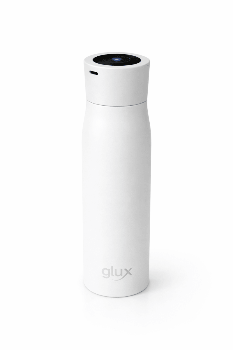 GluX Smart UV-C samočistiaca fľaša – čistá voda a inteligentné pripomienky - GluX