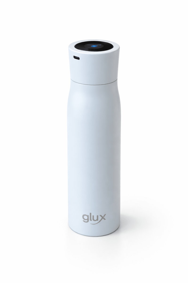 GluX Smart UV-C samočistiaca fľaša – čistá voda a inteligentné pripomienky - GluX